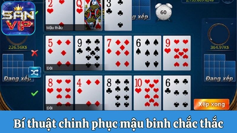 Bí thuật chinh phục Mậu binh chắc thắc
